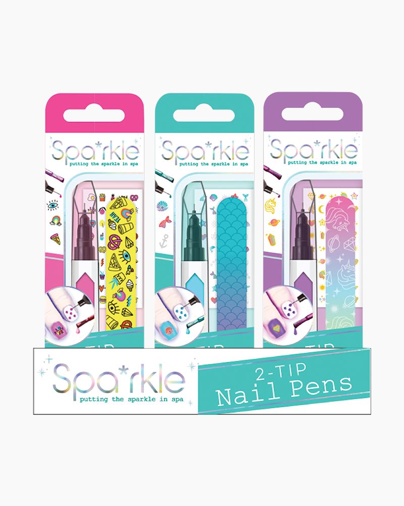 Dual-Tip Nail Pen Set