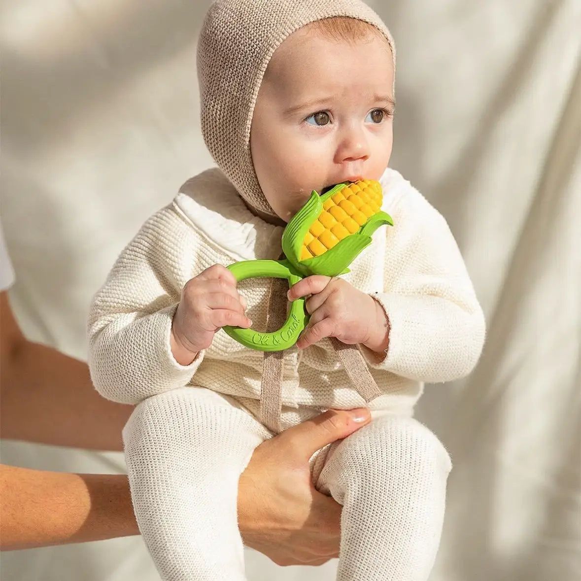 Corn Rattle Toy & Teether