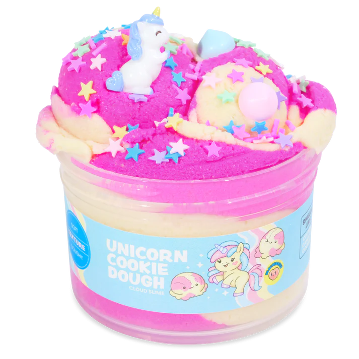 Unicorn Cookie Dough Slime