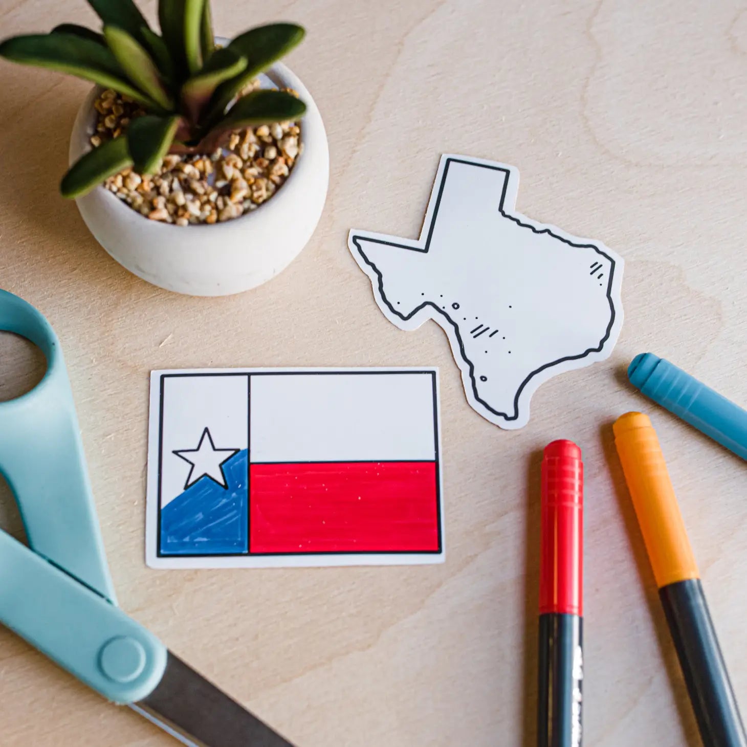 CYO Texas Stickers