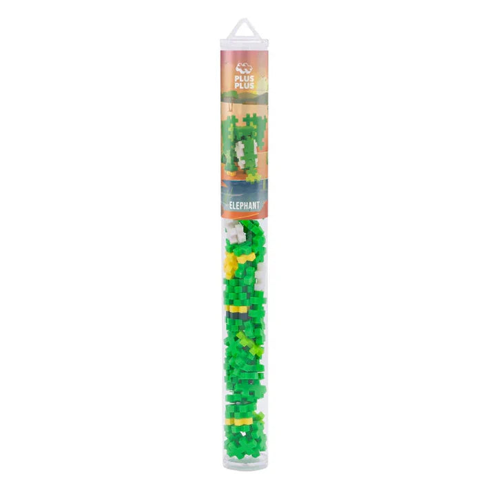 PLUS PLUS Mini Maker Tube Elephant 70 Pieces