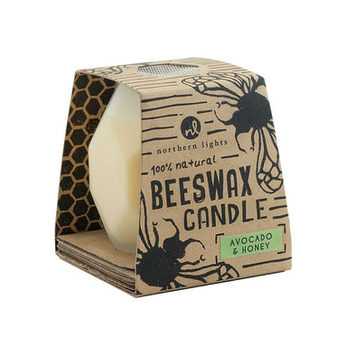 Bee Hive 7.5 Oz Beeswax Candle / Click for Scents