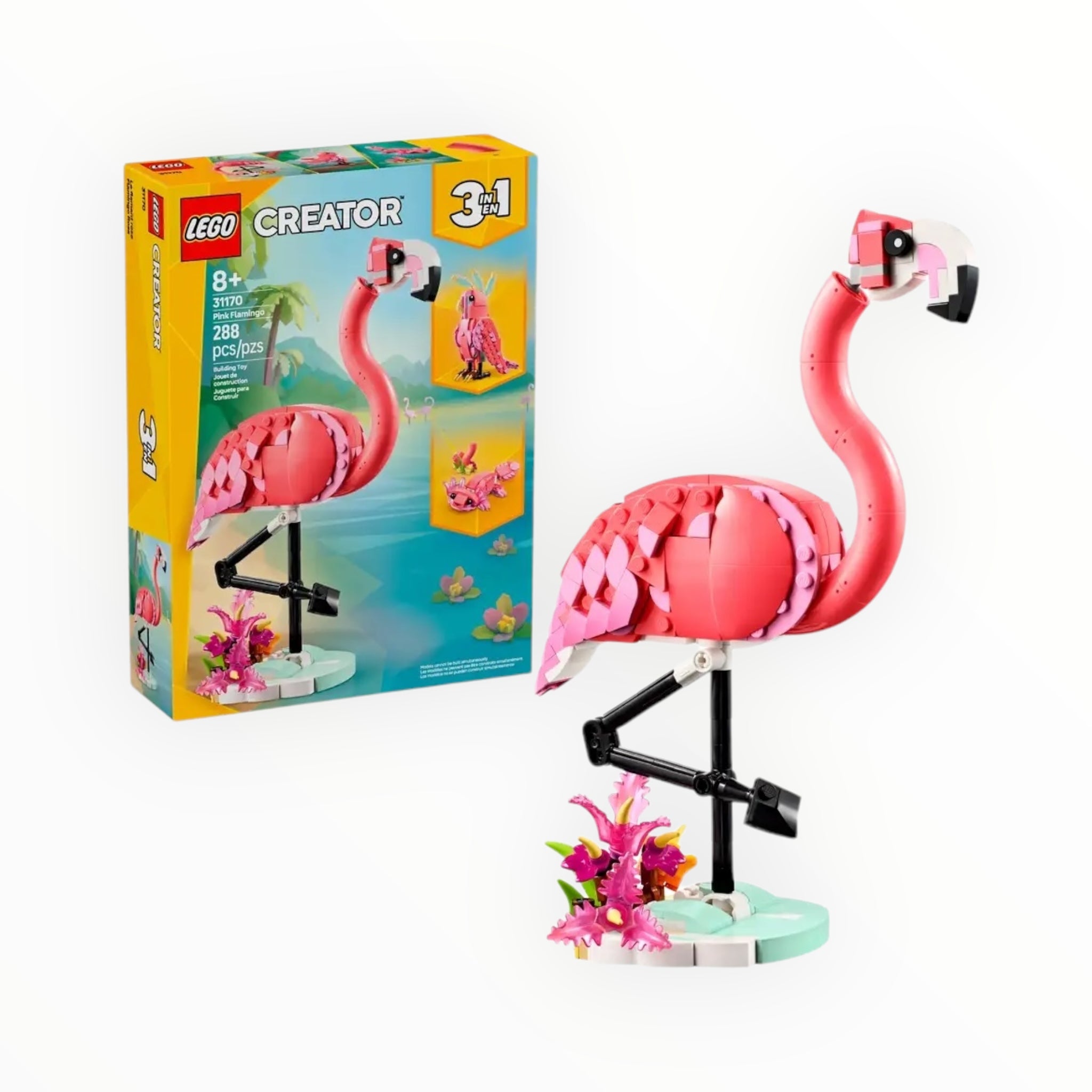 31170 Creator Wild Animals: Pink Flamingo