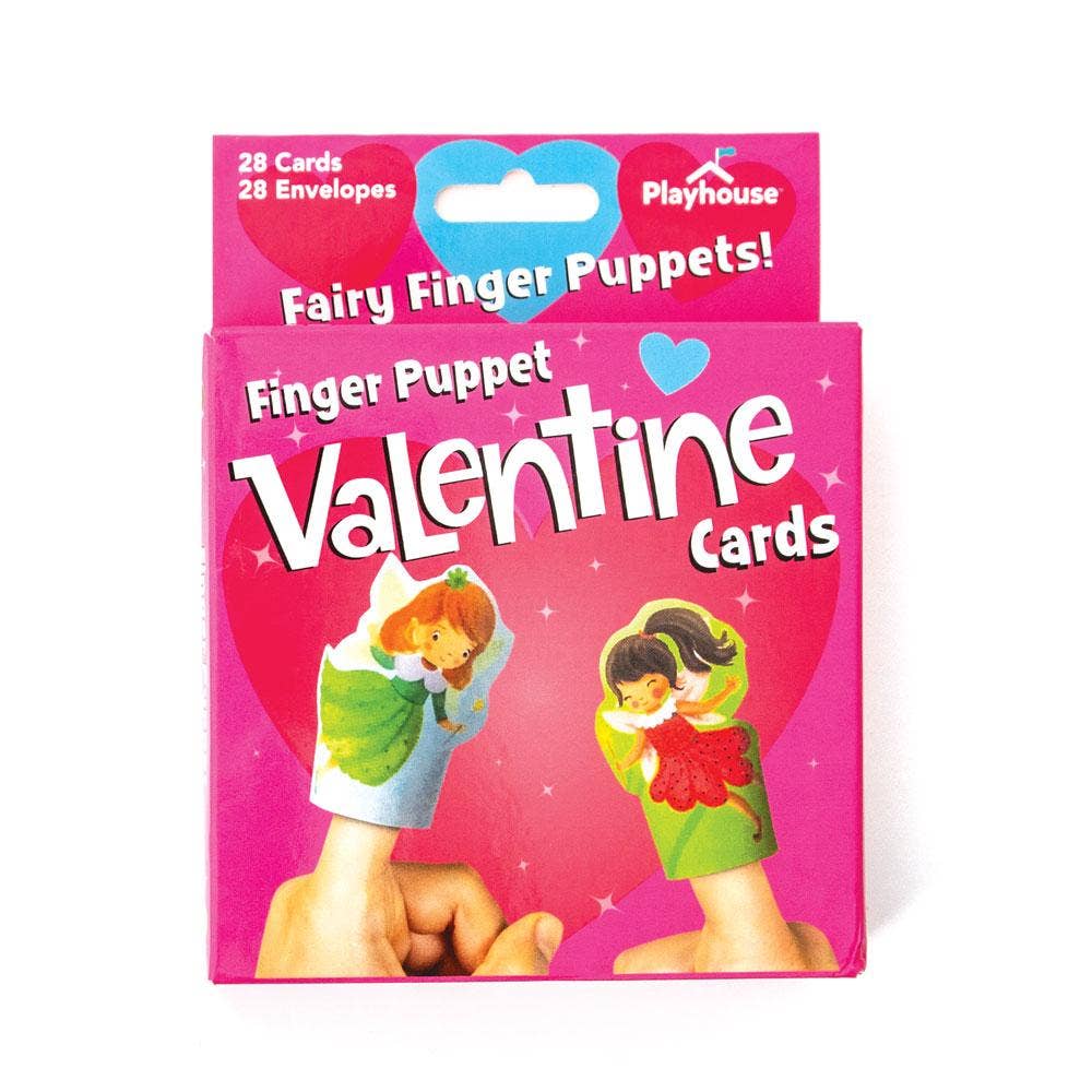 Fairy Finger Puppet Valentines
