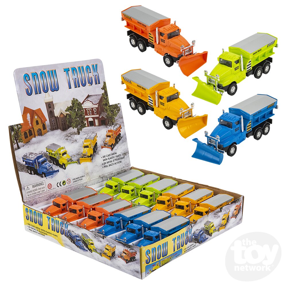 6.5" Diecast Snow Plow