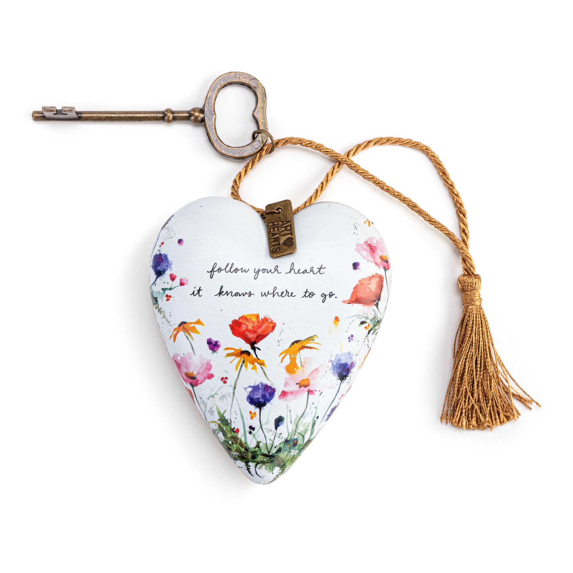 Dean Crouser Wildflowers Art Heart