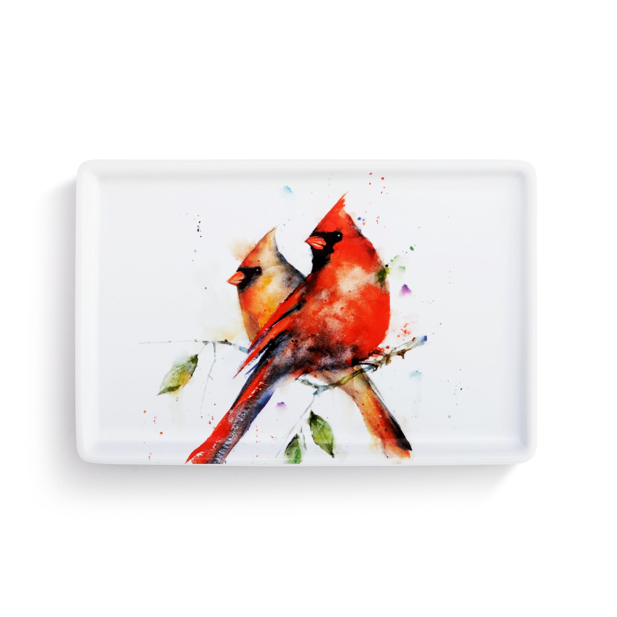 Dean Crouser Cardinal Pair Tray