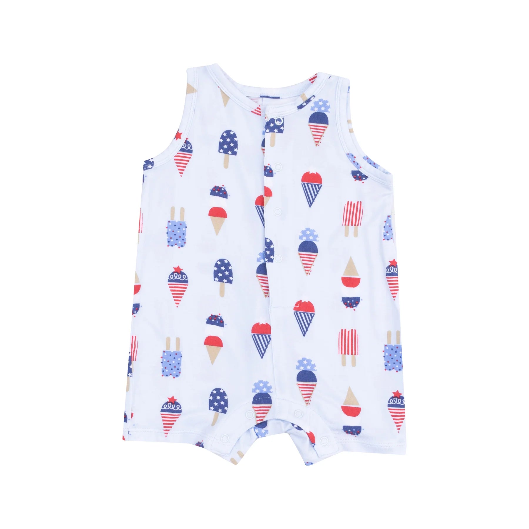 Angel Dear American Ice Cream Sleeveless Shortie Romper