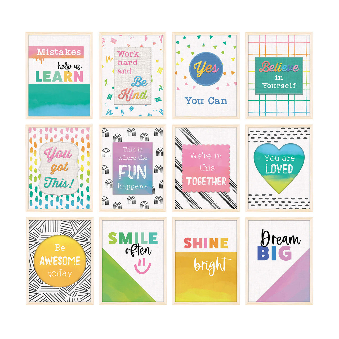 Creatively Inspired Mini Poster Set