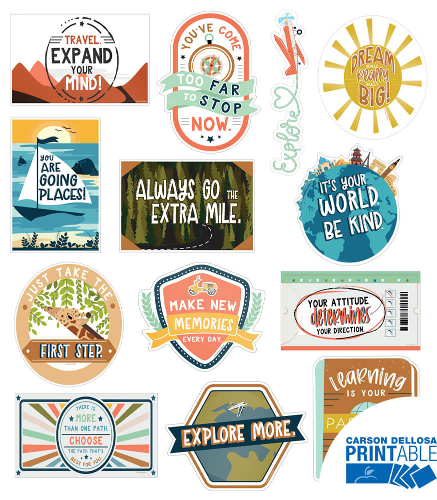 Let's Explore Happy Place Motivators Mini BBS