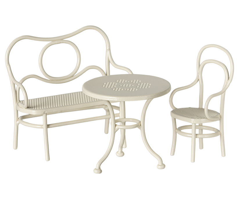 Mouse Cafe Set Small -Off White Maileg SpS25