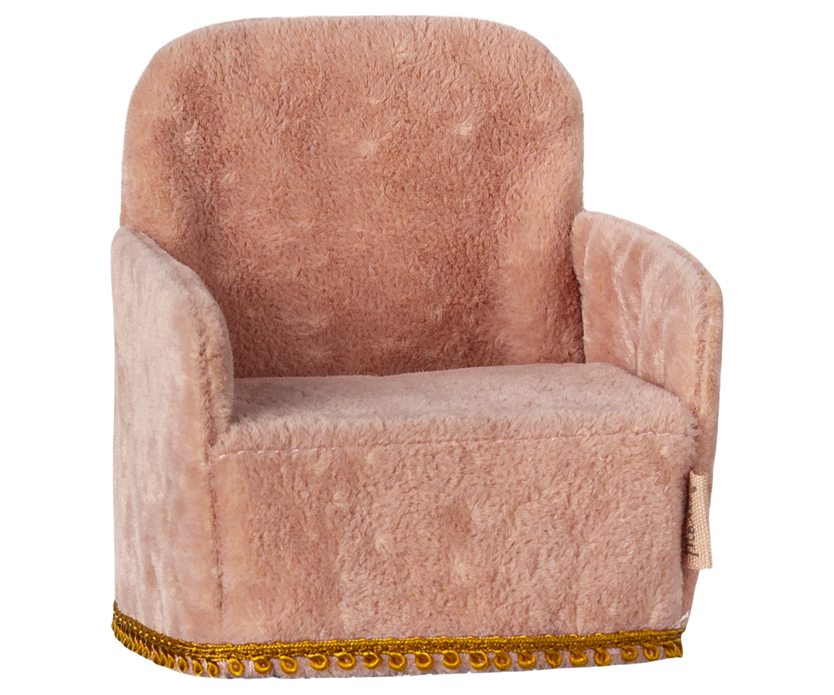 Folding chair, Mouse - Rose, Maileg SpS25