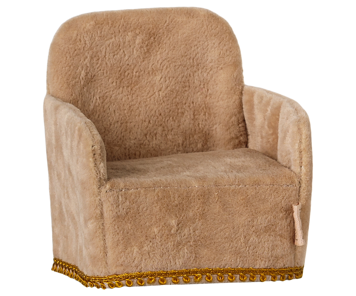Folding chair, Mouse - Powder, Maileg SpS25