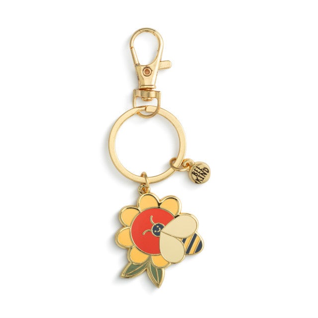 Sharing Kindness Flower Keychain