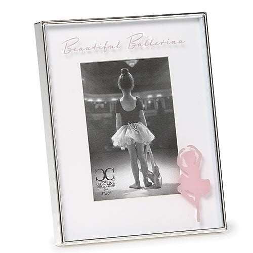 Beautiful Ballerina Picture Frame, 4x6