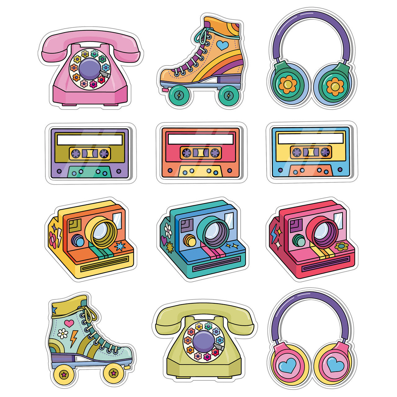 Retro Remix Cutouts