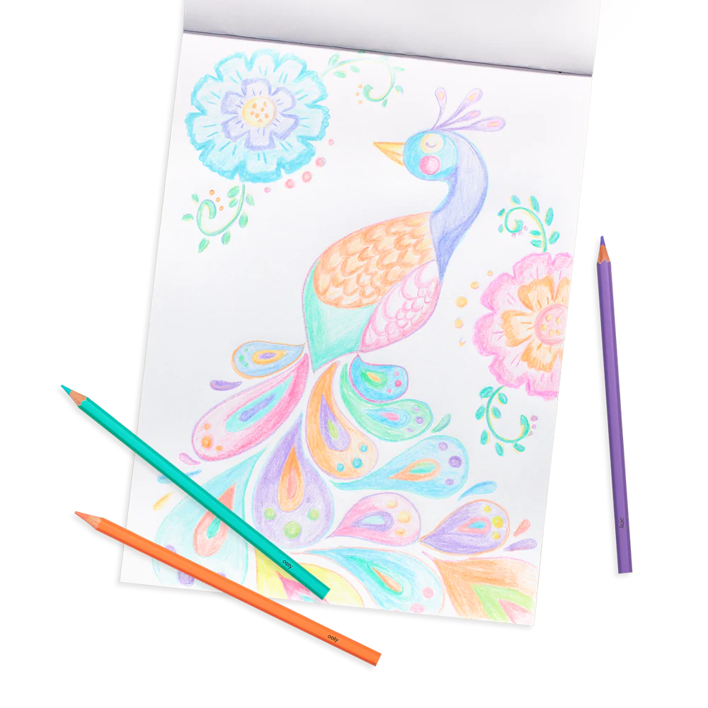 Pastel Hues Colored Pencils