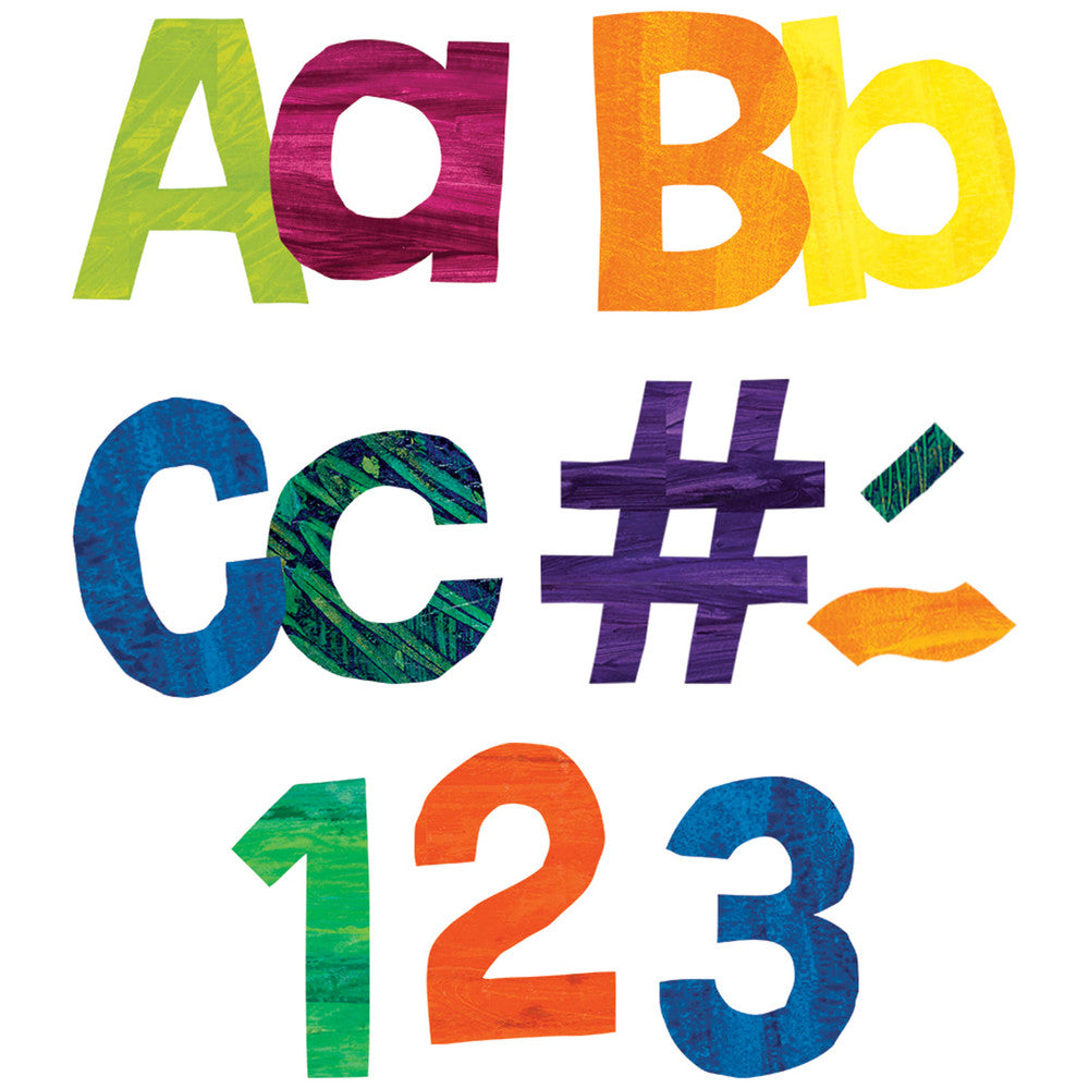 Eric Carle 4" EZ Letters