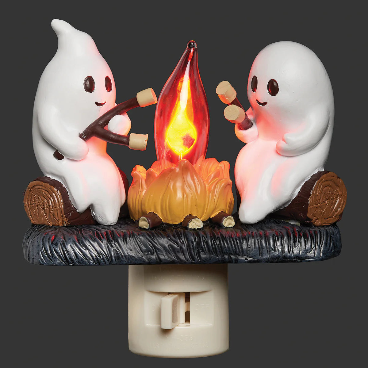 Ghosts Roasting Marshmallows Night Light