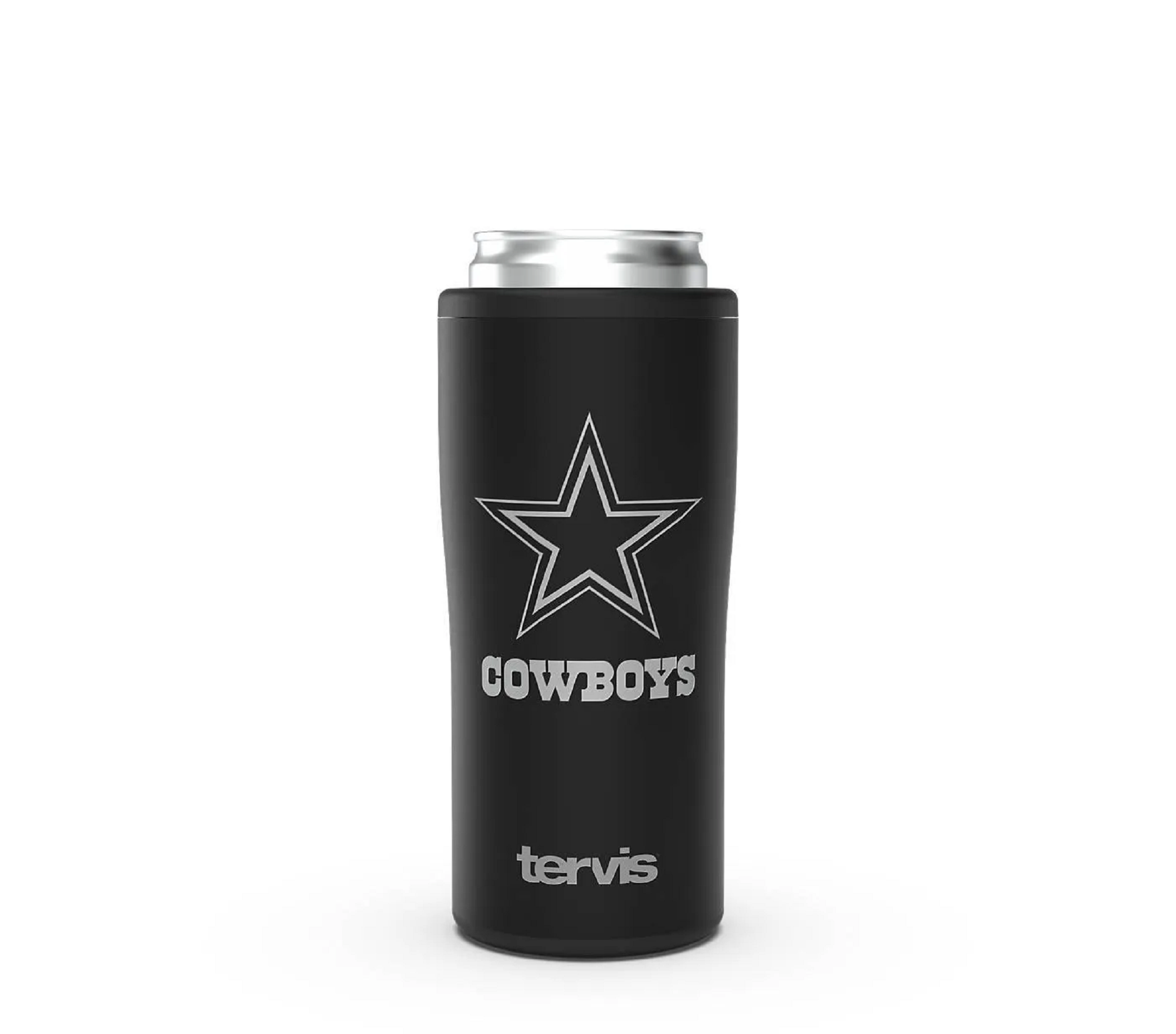 Tervis Slim Can Cooler - NFL® Dallas Cowboys Logo Black