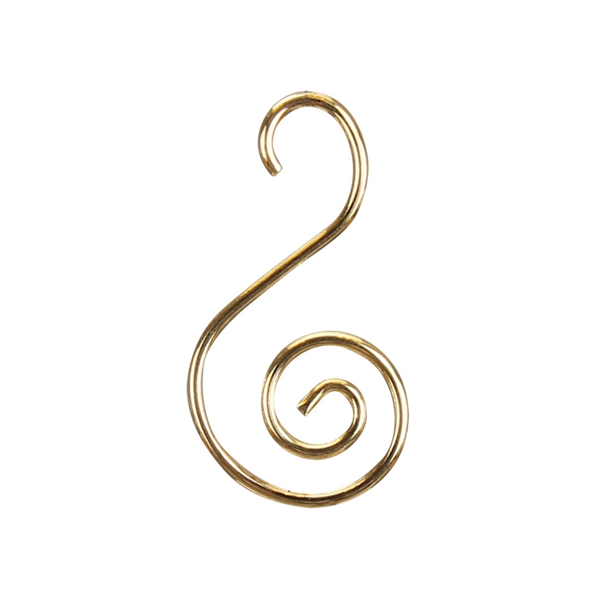 Gold Ornament S-Hooks, Pack of 24