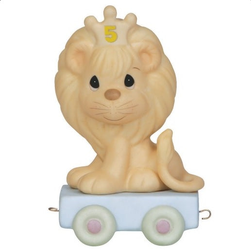 Precious Moments Birthday Train Lion Age 5