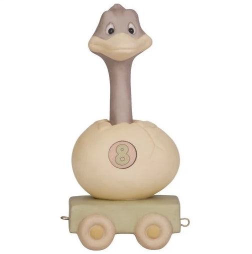 Precious Moments Birthday Train Ostrich Age 8