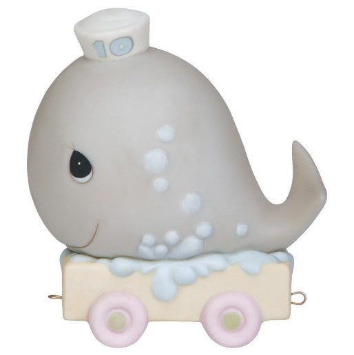 Precious Moments Birthday Train Whale Age 10