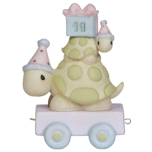 Precious Moments Birthday Train Turtle Age 11