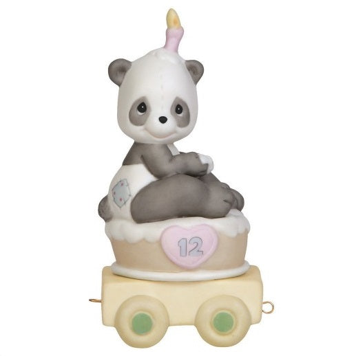Precious Moments Birthday Train Panda Age 12
