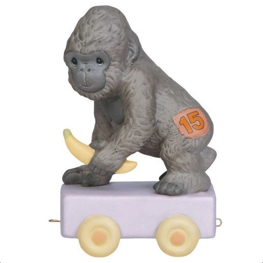 Precious Moments Birthday Train Gorilla Age 15