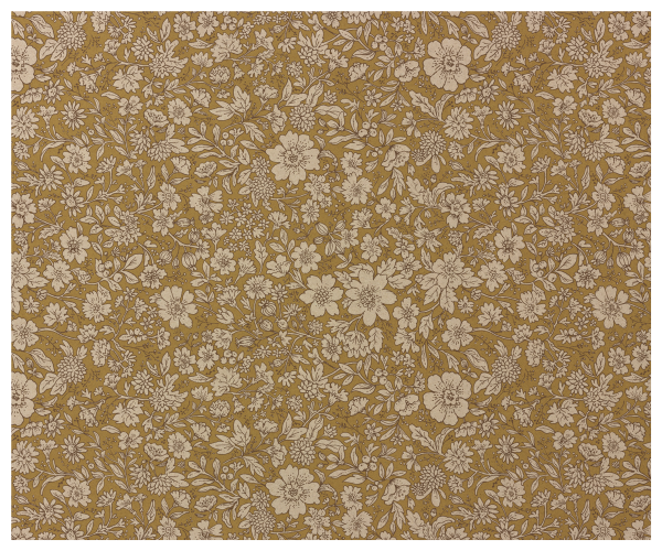 Maileg Ocher Blossom Gift Wrap- 10m