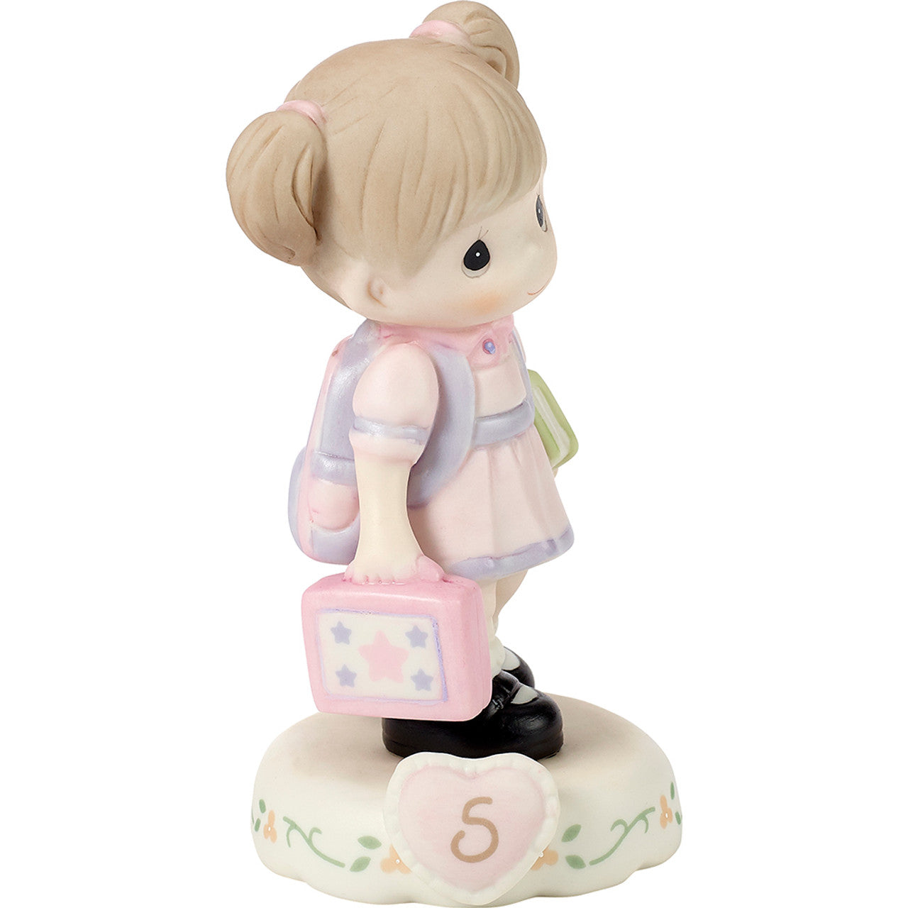 Precious Moments Age 5 Girl Figurine - Brunette