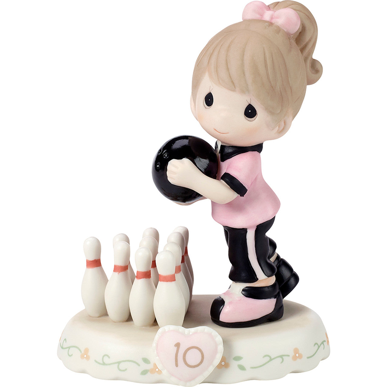 Precious Moments Age 10 Girl Figurine - Brunette