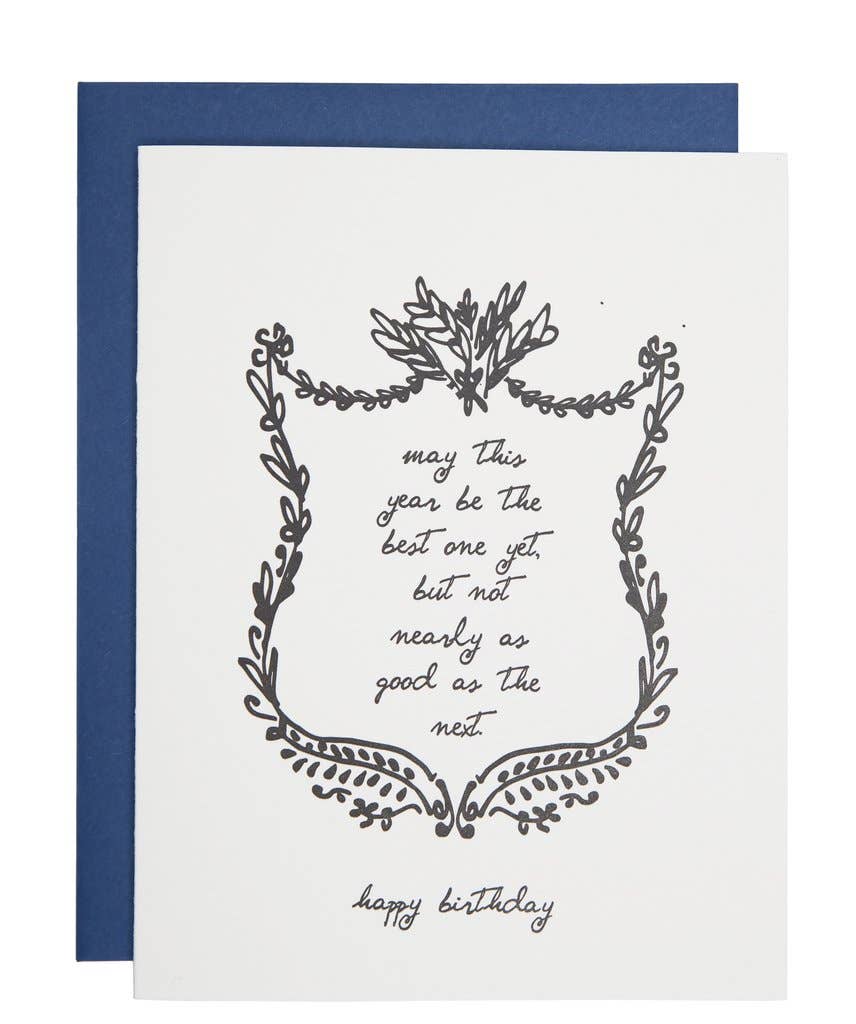 Best One Yet Card