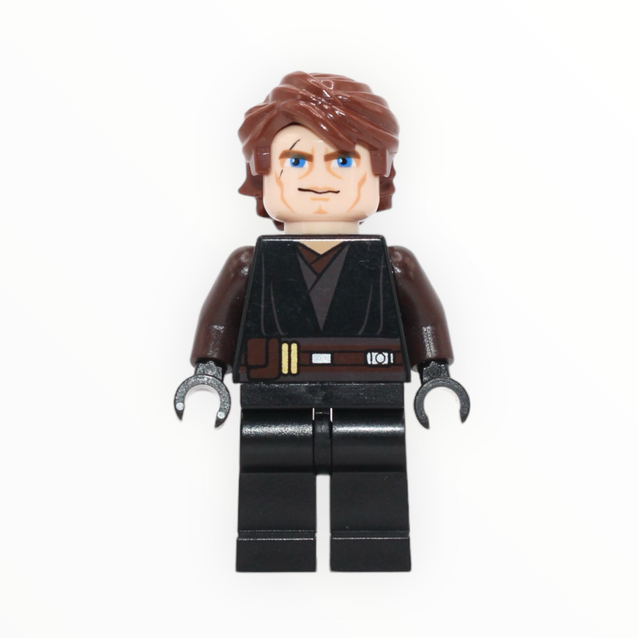 Anakin Skywalker (Clone Wars, robes, plain black legs, 2011)