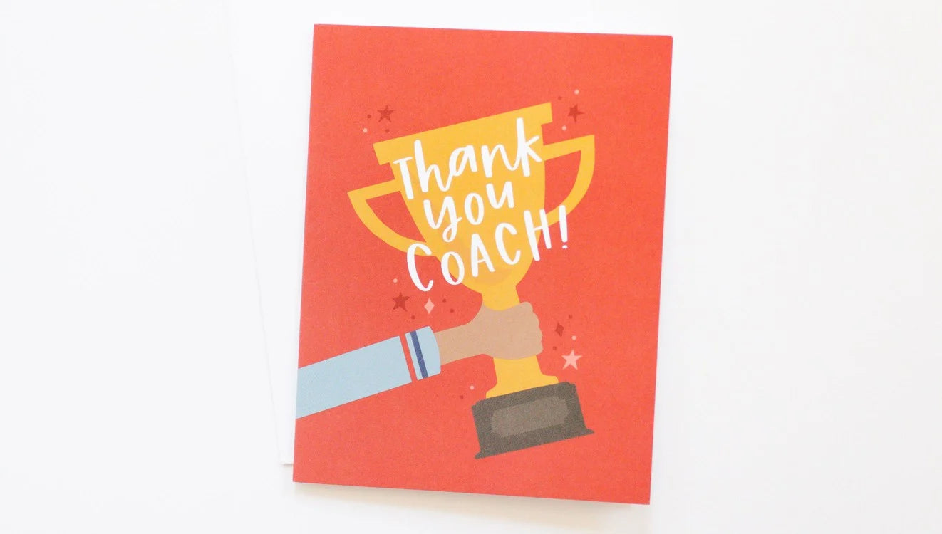 Thank You Coach Card