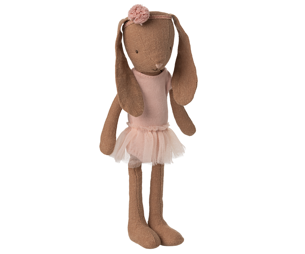 *NEW* Bunny size 1, Chocolate brown - Ballet suit and skirt rose