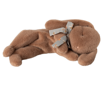 Small Soft Brown Plush Sleeping Bunny - Maileg SpS25