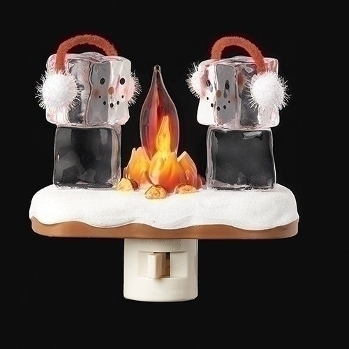 Ice Cube Couple by Flickering Campfire Night Light