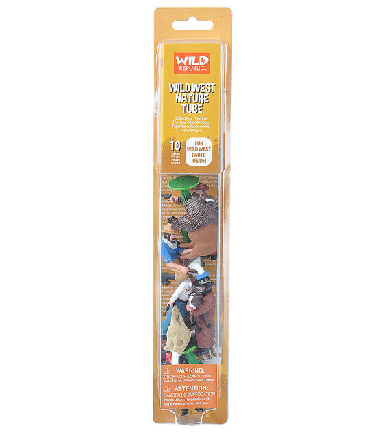 Tube of Wild West Figurines