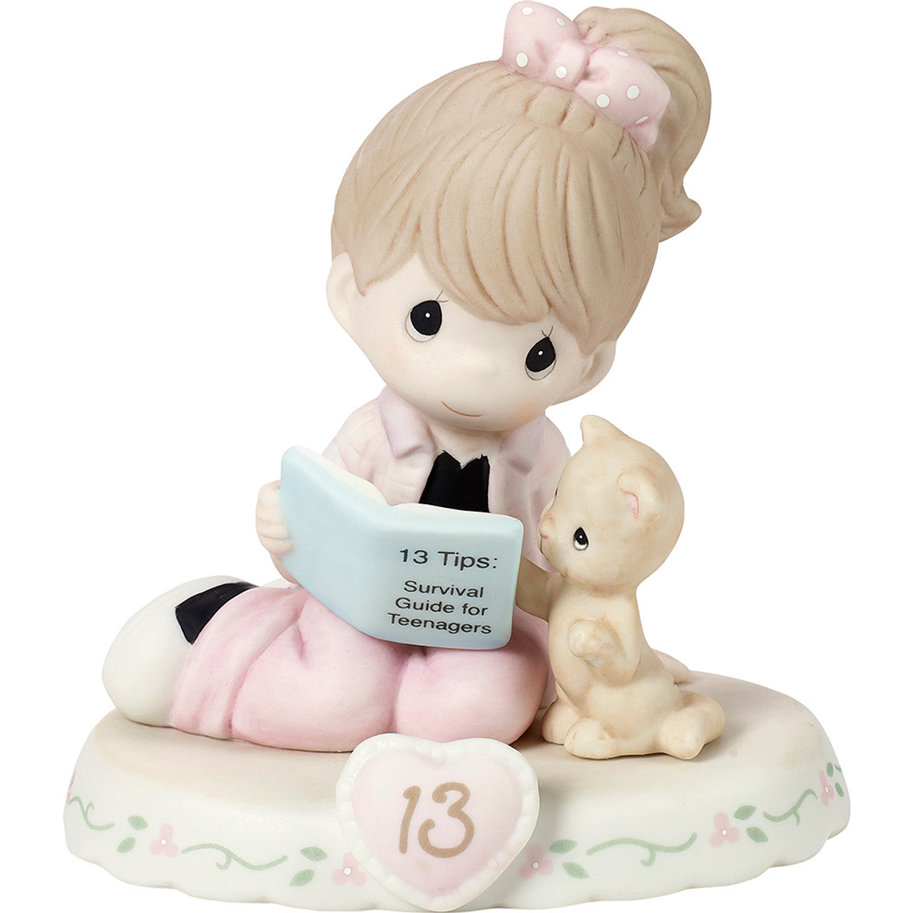 Precious Moments Age 13 Girl Figurine - Brunette