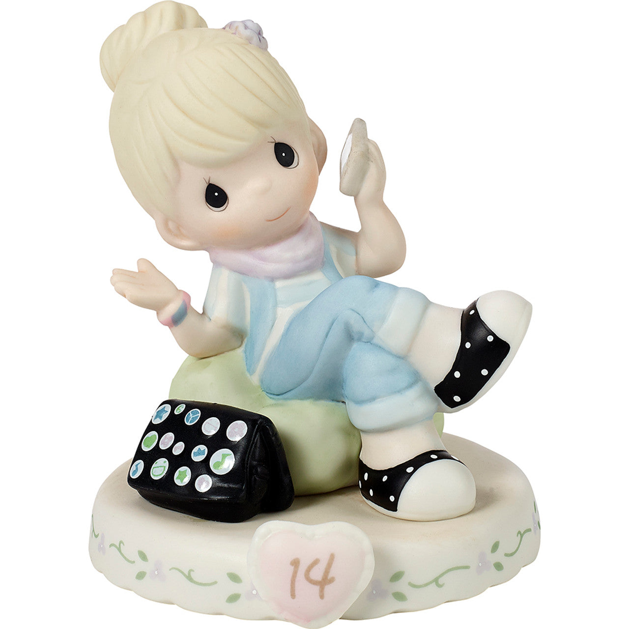 Precious Moments Age 14 Girl Figurine - Blonde