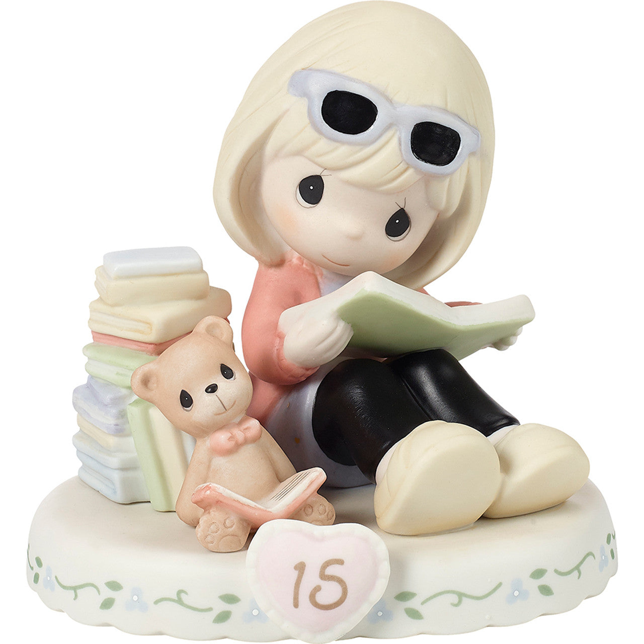 Precious Moments Age 15 Girl Figurine - Blonde