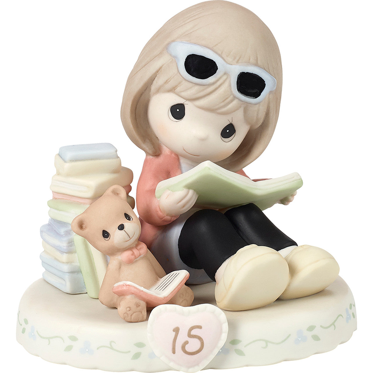 Precious Moments Age 15 Girl Figurine - Brunette