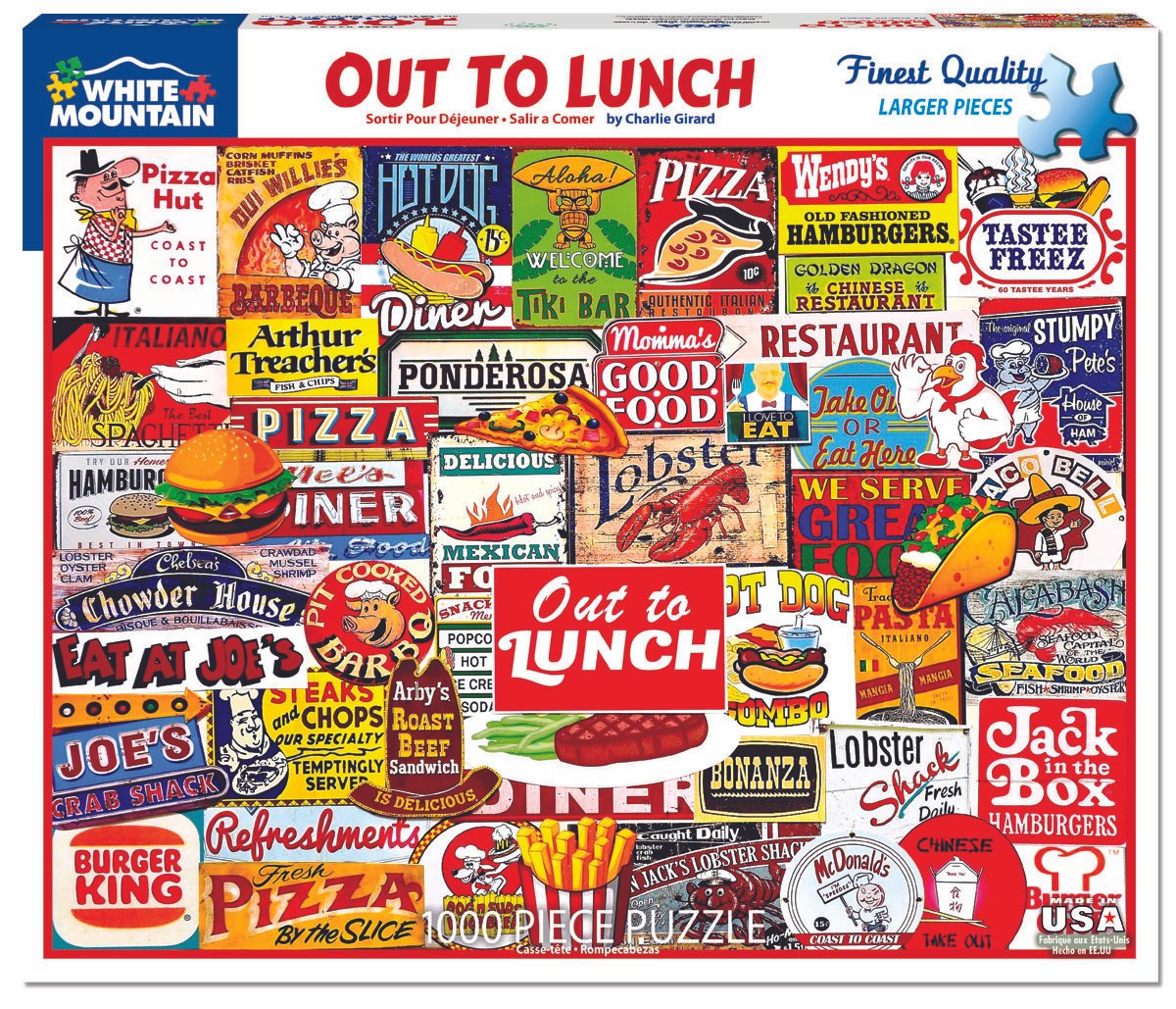 Out to Lunch 1000pc Puzzle