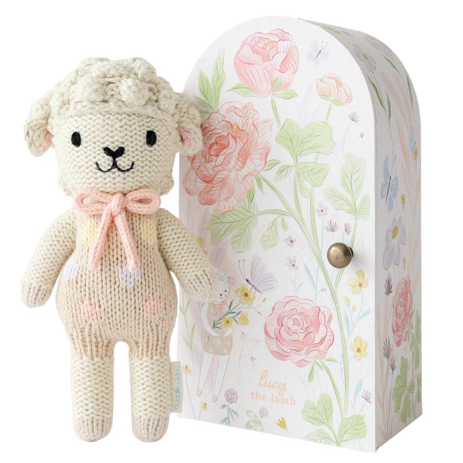 Tiny Lucy the Lamb (Pastel) by cuddle+kind