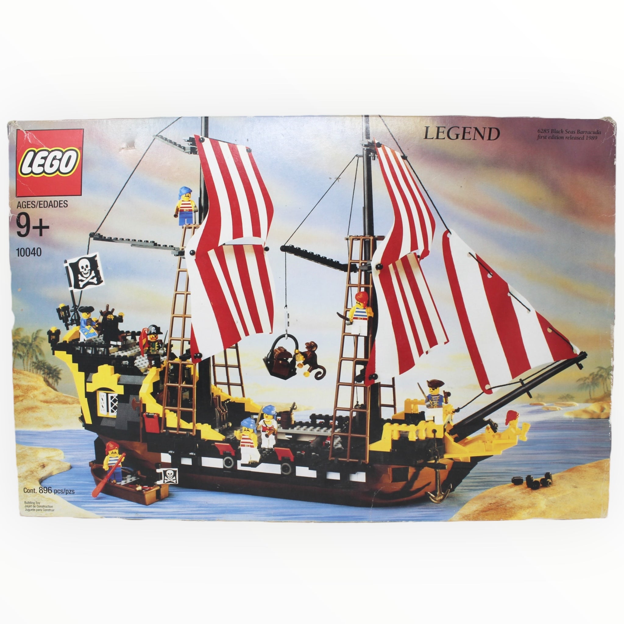 Certified Used Set 10040 Pirates Black Seas Barracuda (2002 reissue)