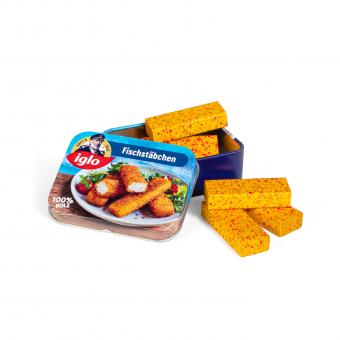 Erzi Fish Fingers in a Tin Play Food
