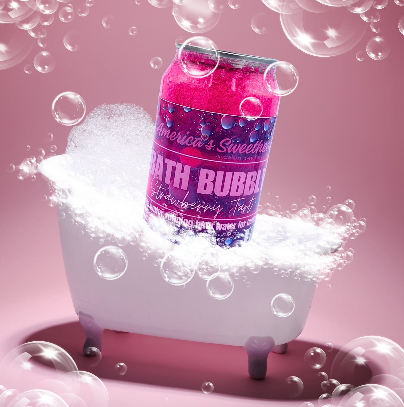 Strawberry Tart Bubble Bath